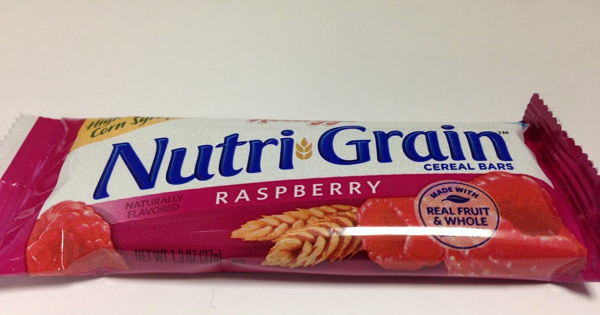 Crazy Food Dude Review Kellogg's NutriGrain Raspberry Cereal Bars