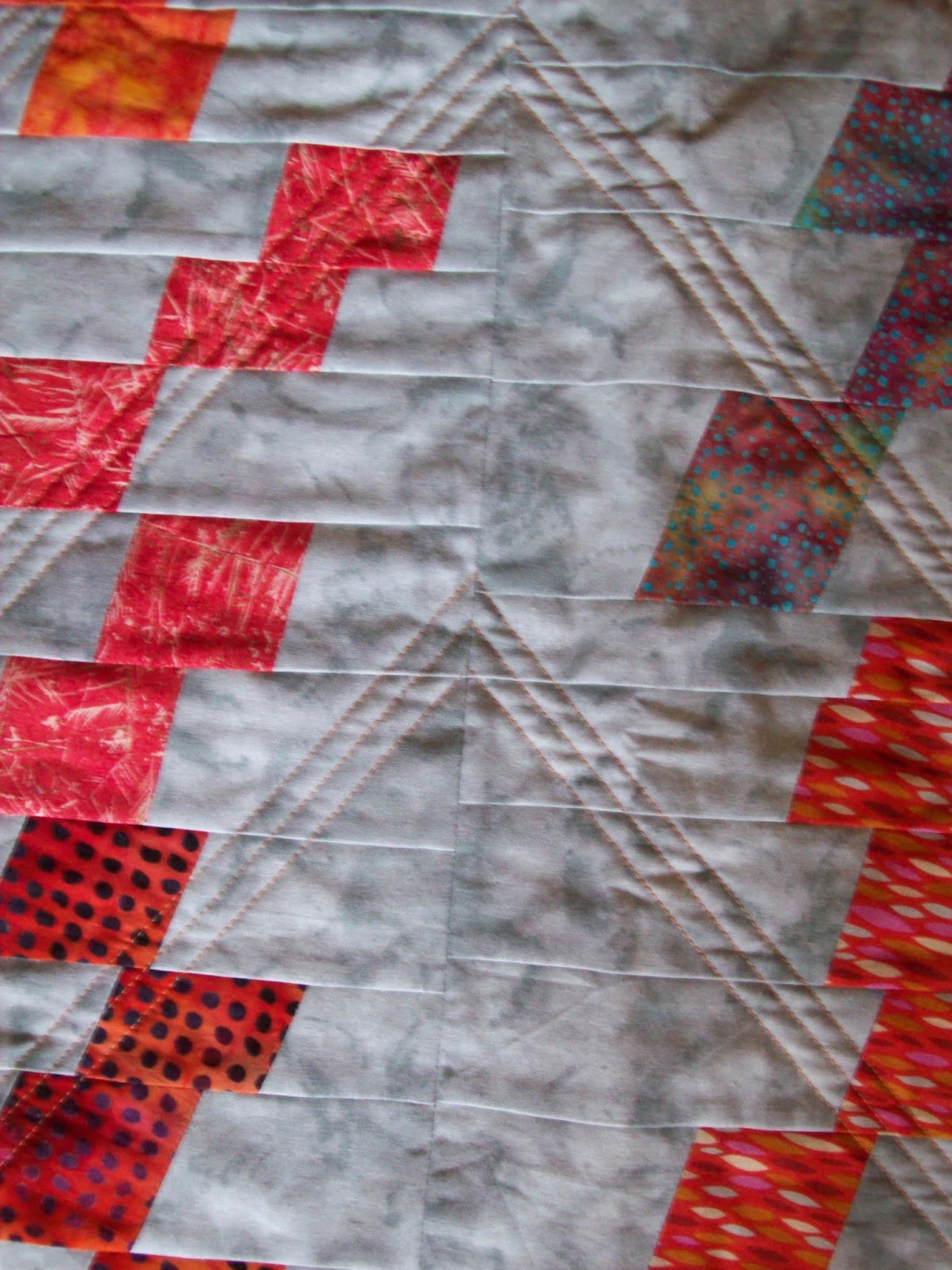 Cooler Quilts Slash and Sew Quilt Variation