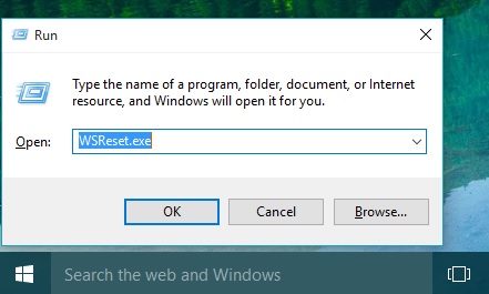 Sửa lỗi Windows Store trên Windows 10