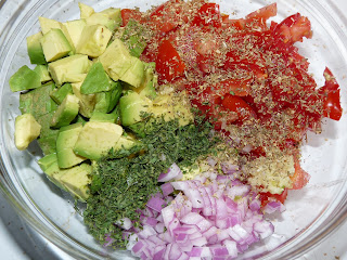 avocado feta salsa