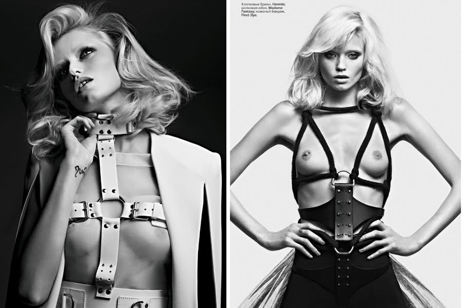 Abbey Lee Kershaw for Vogue Russia April 2011