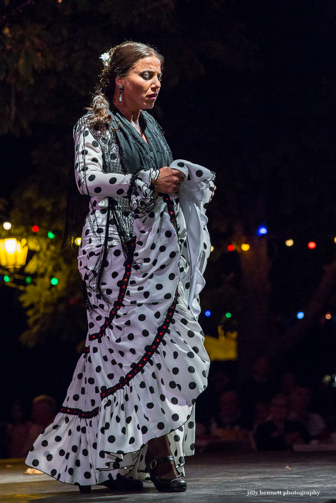 Menton Daily Photo Flamenco Festival in Gorbio Carmen Gonzales