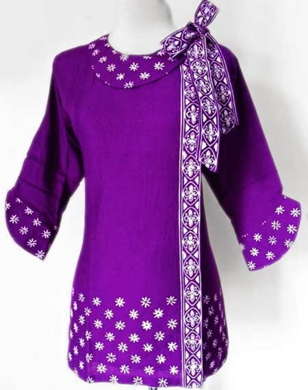 Update model baju batik januari 2014