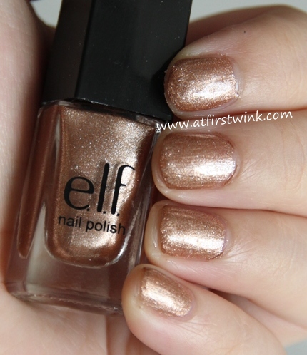 e.l.f. Blushing Beauty nail polish