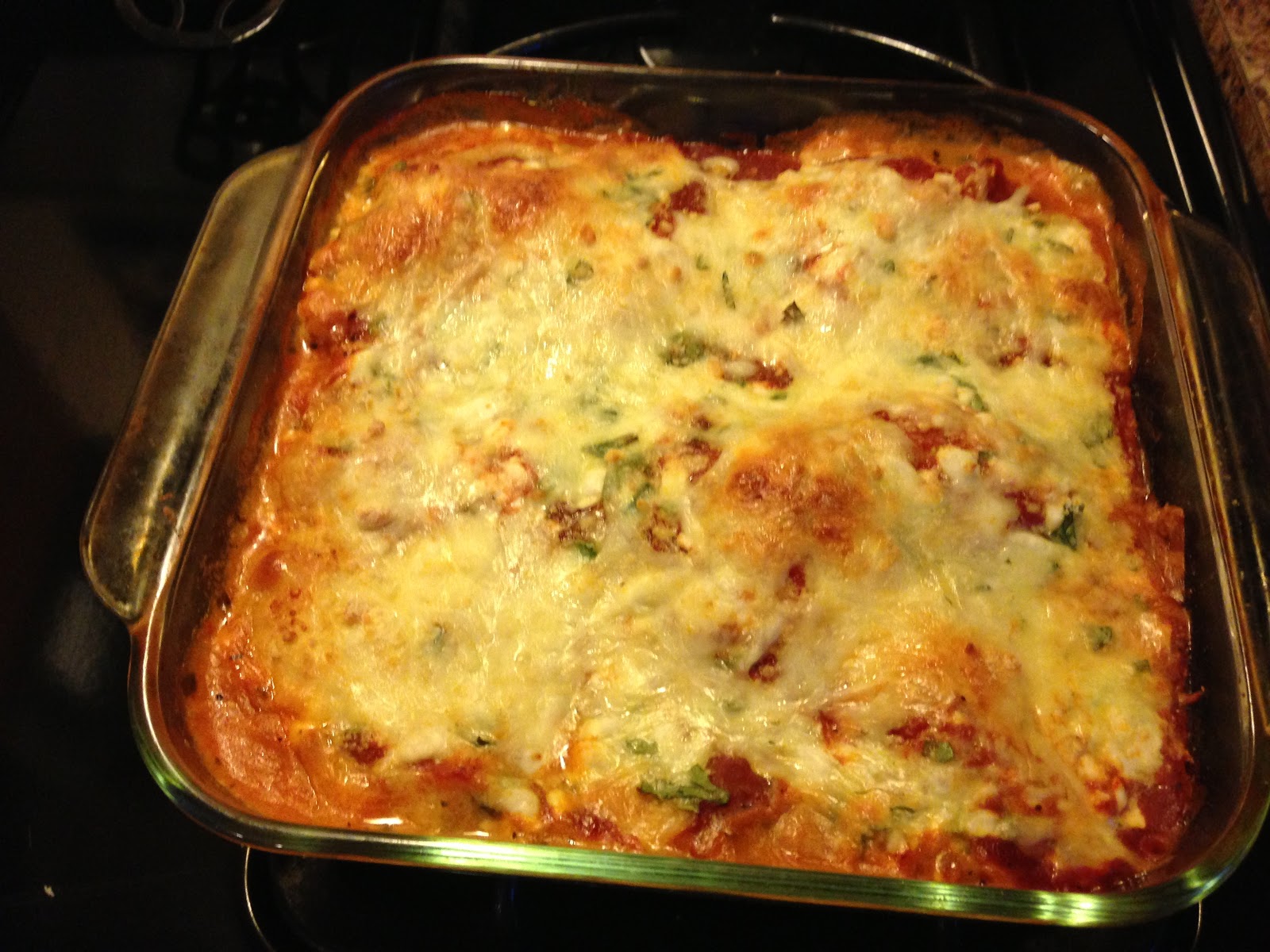 Steph Johnson Chicken and Cheese Lasagna