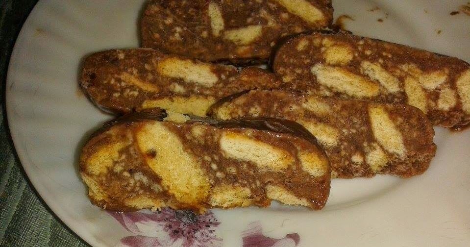 TATLI VE YEMEK TARİFLERİ PRATİK PUDİNGLİ MOZAİK PASTA