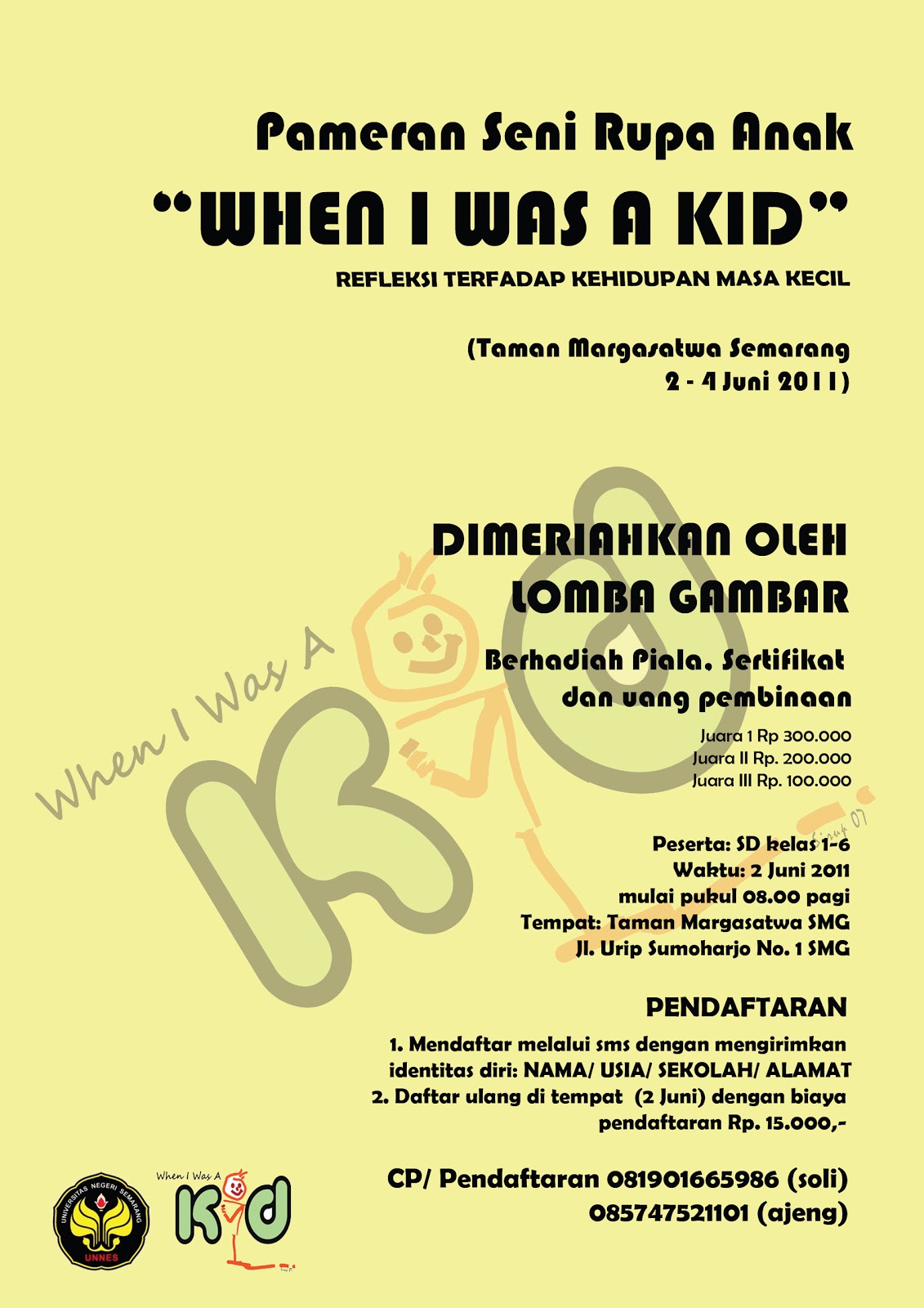 SIRUP U7 (Seni_Rupa_Unnes_2007): Poster Pameran