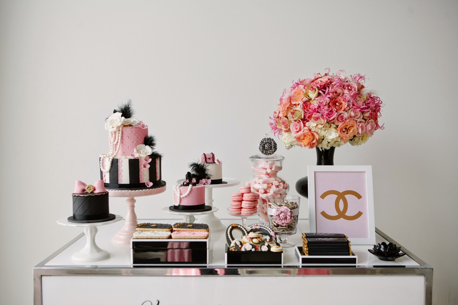 Party Inspirations: Coco Chanel inspired party As Sweet As It Gets
