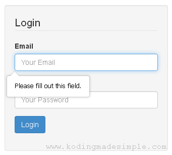 Login Form Validation php-login-system-form-validation
