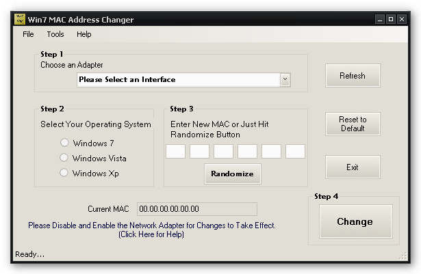 Cambiar la dirección MAC Address en Windows 7 Cambiar la dirección MAC Address en Windows 7