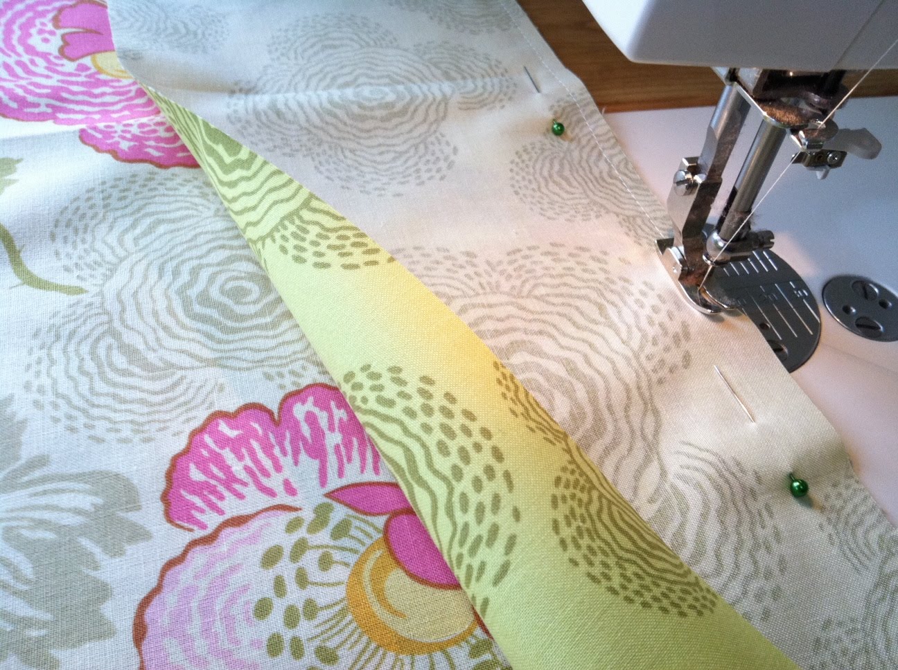 Sunny Santa Monica Quilt Quilting in the Rain