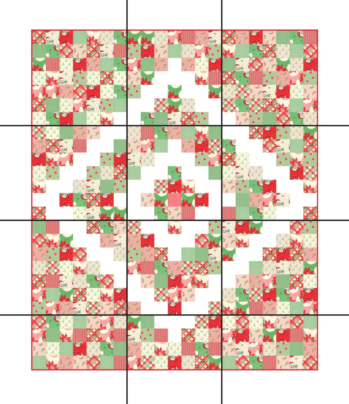 Quilt Diamond Design