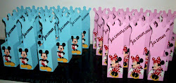 Souvenirs Mickey y Minnie