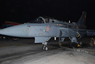 Indian Light Combat Aircraft. LCA Tejas. Night Flying Tests Indian Light Combat Aircraft. LCA Tejas. Night Flying Tests