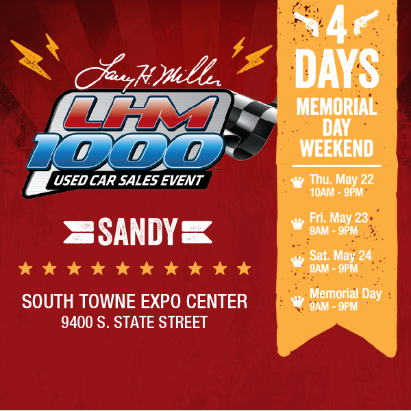 Larry H. Miller Lexus Murray LHM 1000 Used Car Tent Sale Larry H