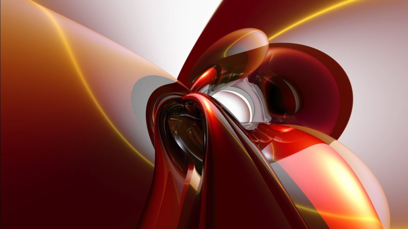 pure abstract 3d 1366x768