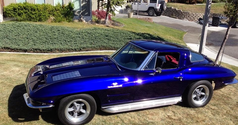 1963 Corvette Sting Ray Split Window Coupe Restoration Car Shows