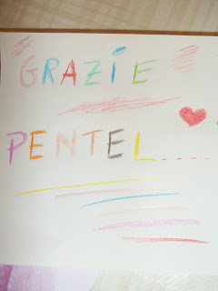 scrivere e colorare insieme a pentel