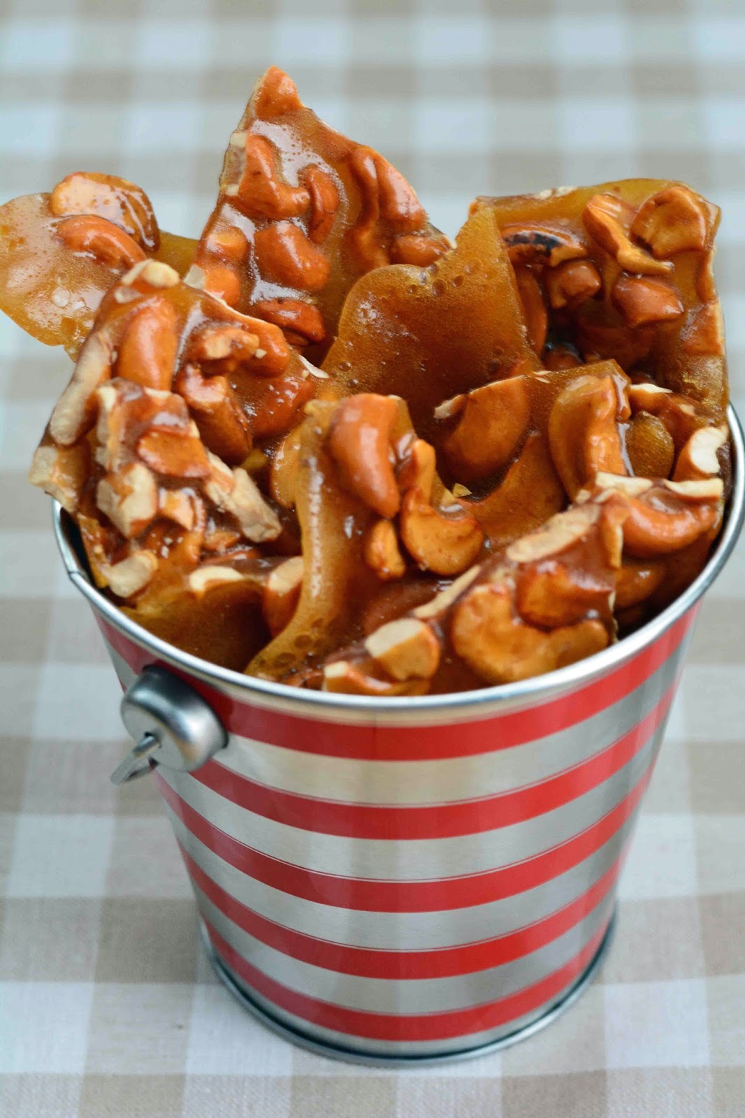 Theresa's Mixed Nuts Homemade Cashew Honey Brittle Perfect for Gift