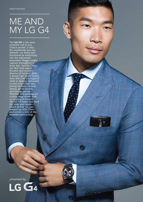 Leo Chan For GQ Magazine/LG G4 Phone Ad