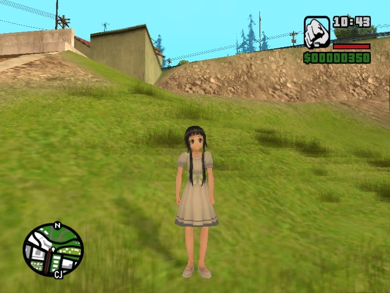 Anime 3ds Max Project Yui ユイ For Grand Theft Auto San Andreas