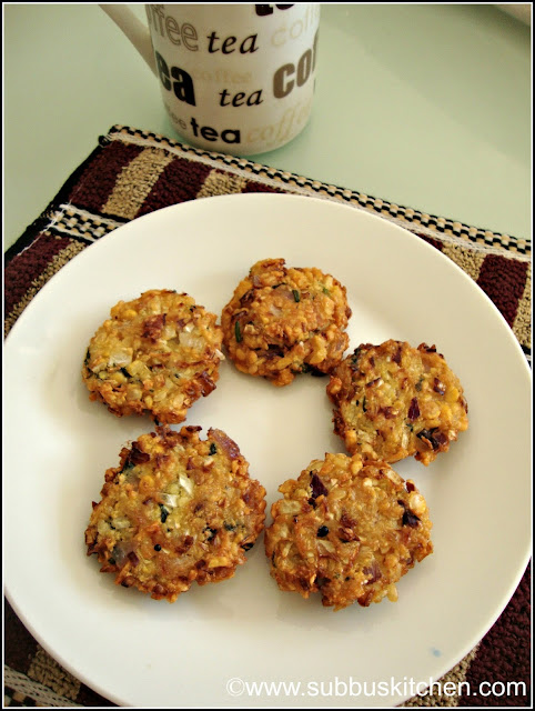 Cabbage Vada Cabbage Vada