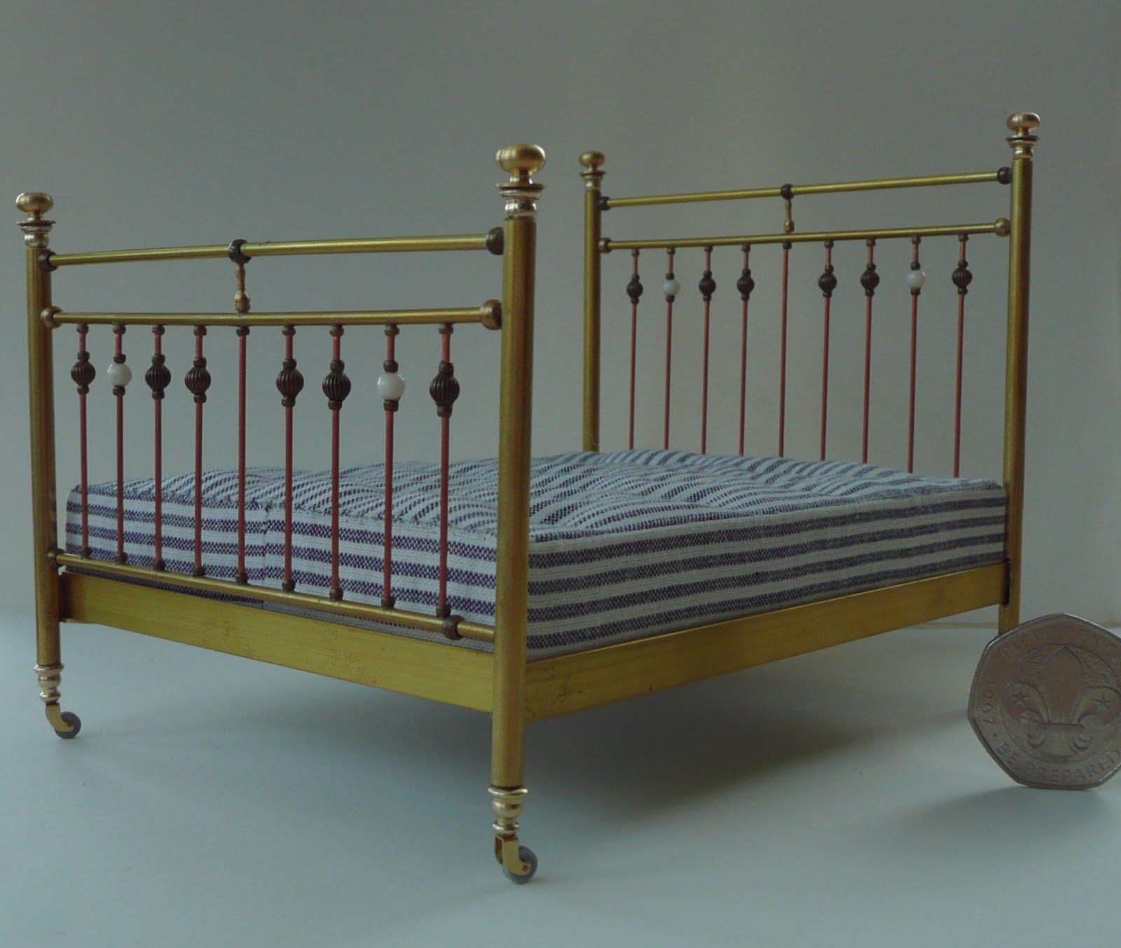Amber's House Brass Bed