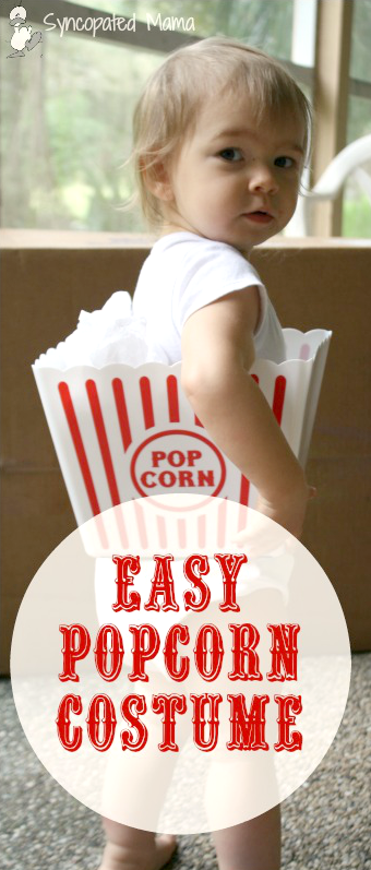 infant popcorn costume