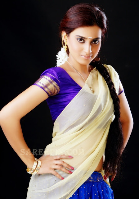 Yaaruda-Mahesh-heroine-Dimple-Chopade-half-saree-photoshoot Dimple-Chopade-transparent-half-saree-photoshoot