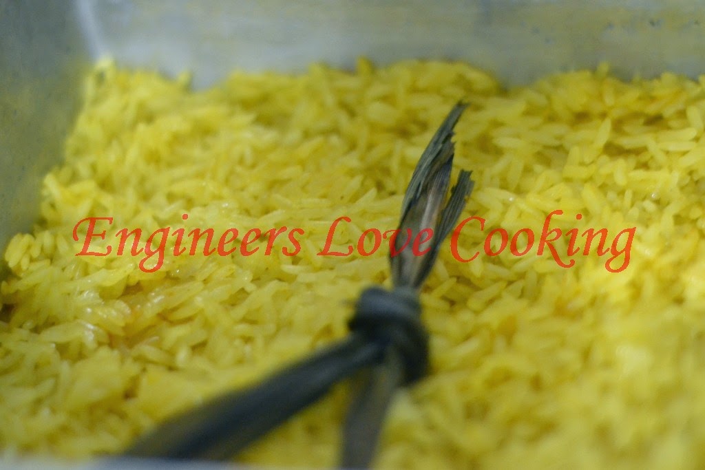 Engineers Love Cooking PULUT KUNING / TURMERIC GLUTINOUS RICE
