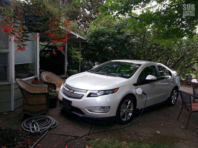 Charging the Chevrolet Volt at home