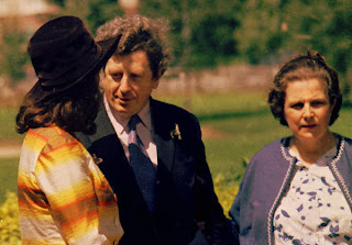 Garret, Minister for Foreign Affairs, with Joan