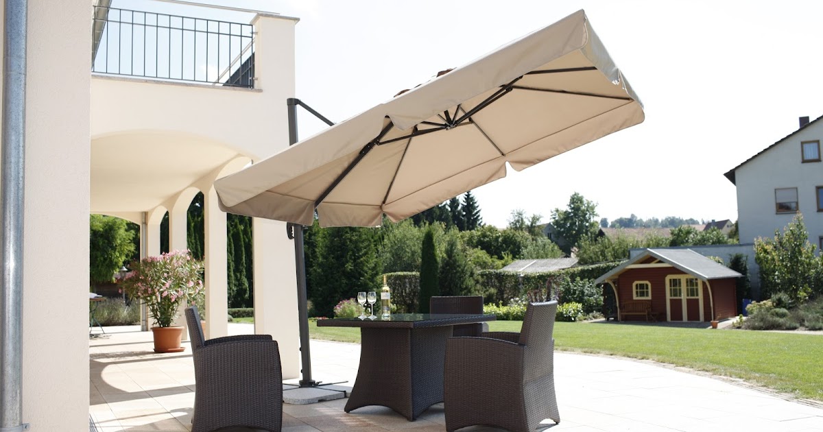Möbel und Einrichtungsideen: Sonnenschirme als highlight für jede Terrasse