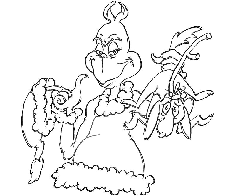 Printable The Grinch Grinch Character Coloring Pages printable-the-grinch-grinch-character-coloring-pages
