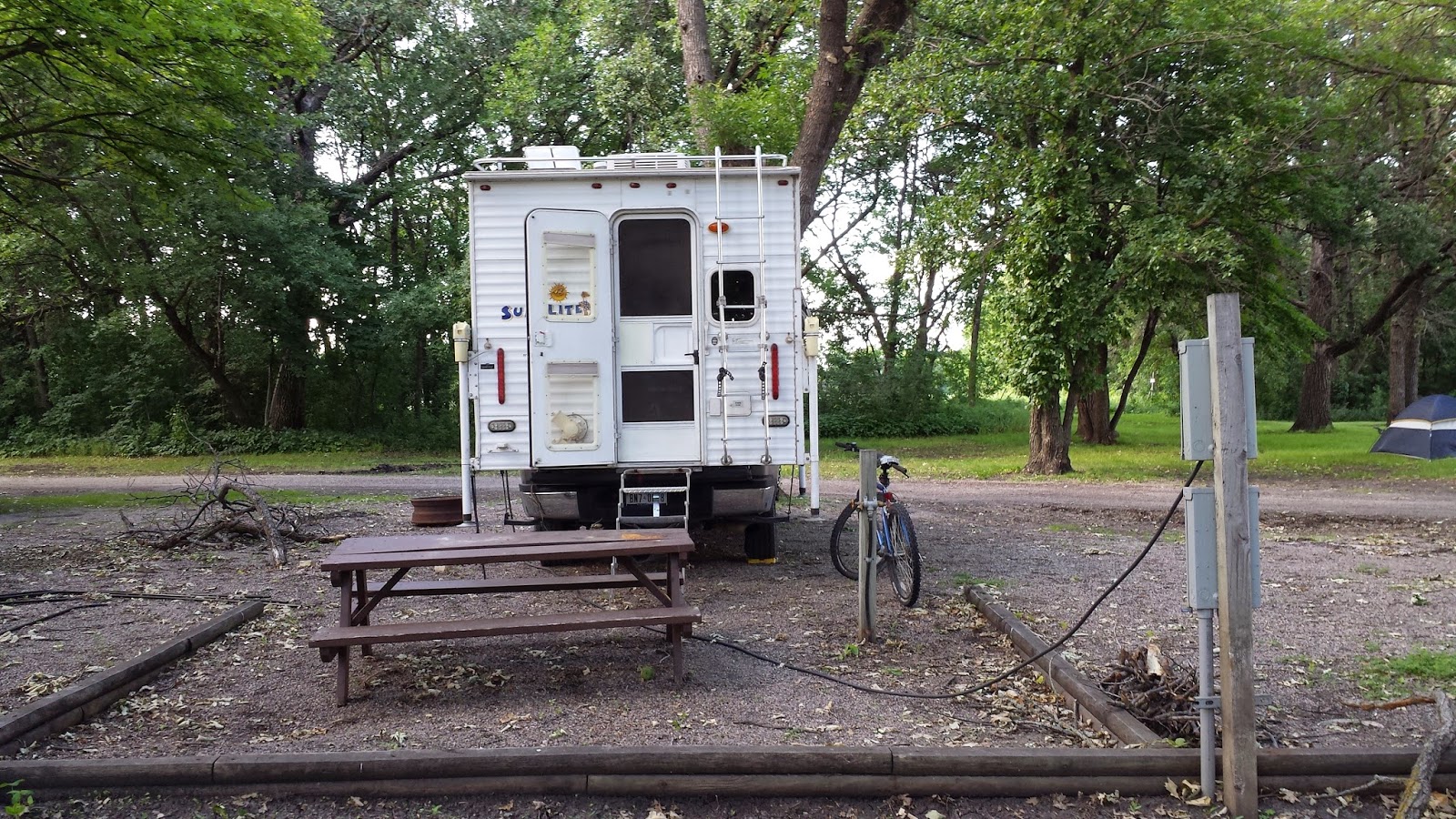 Technically Homeless Campground Review Hendrum Community Park Hendrum, MN