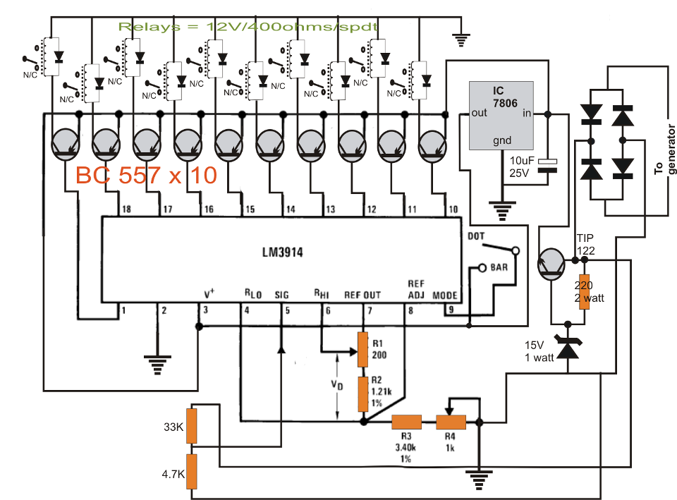 Bike Generator to 220V Converter Circuit Circuit Diagram Centre