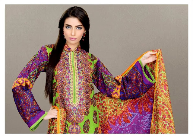 Umar Sayeed Collection 2013-14 By Alkaram Textile Embroidered Dresses For Women & Girls Fashion Umar Sayeed Collection 2013-14 By Alkaram Textile Embroidered Dresses For Women & Girls Fashion