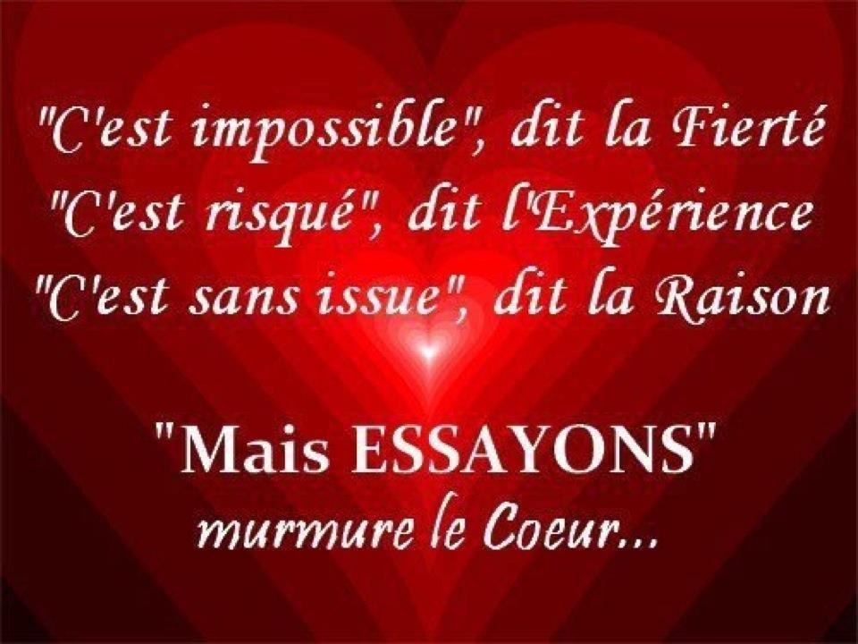 Citation rencontre impossible