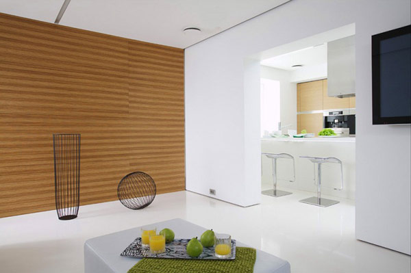 Decoración fácil: apartamento minimalista en moscu