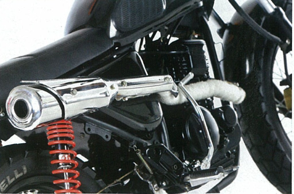 Kepincut Tampilan Scrambler - Yamaha Scorpio 2002 title=