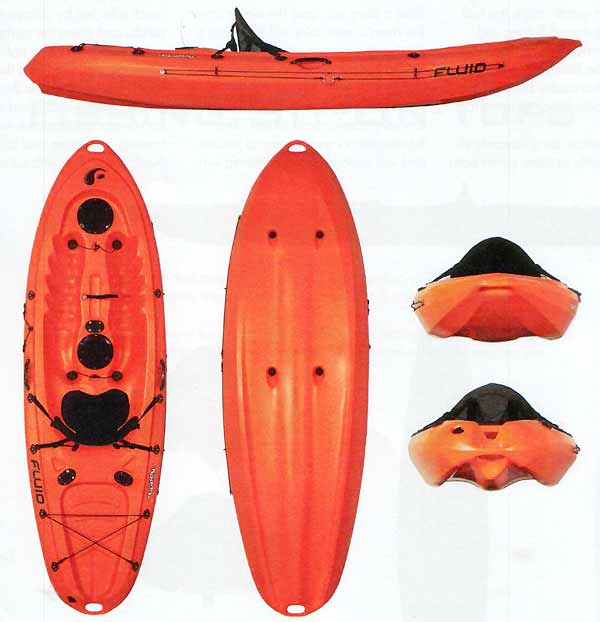 Blog De Kayak Salidas con kayak En primicia Kayaks 2012 Fluid