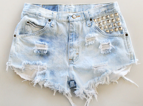 Bohemian Hobo: Studded Shorts