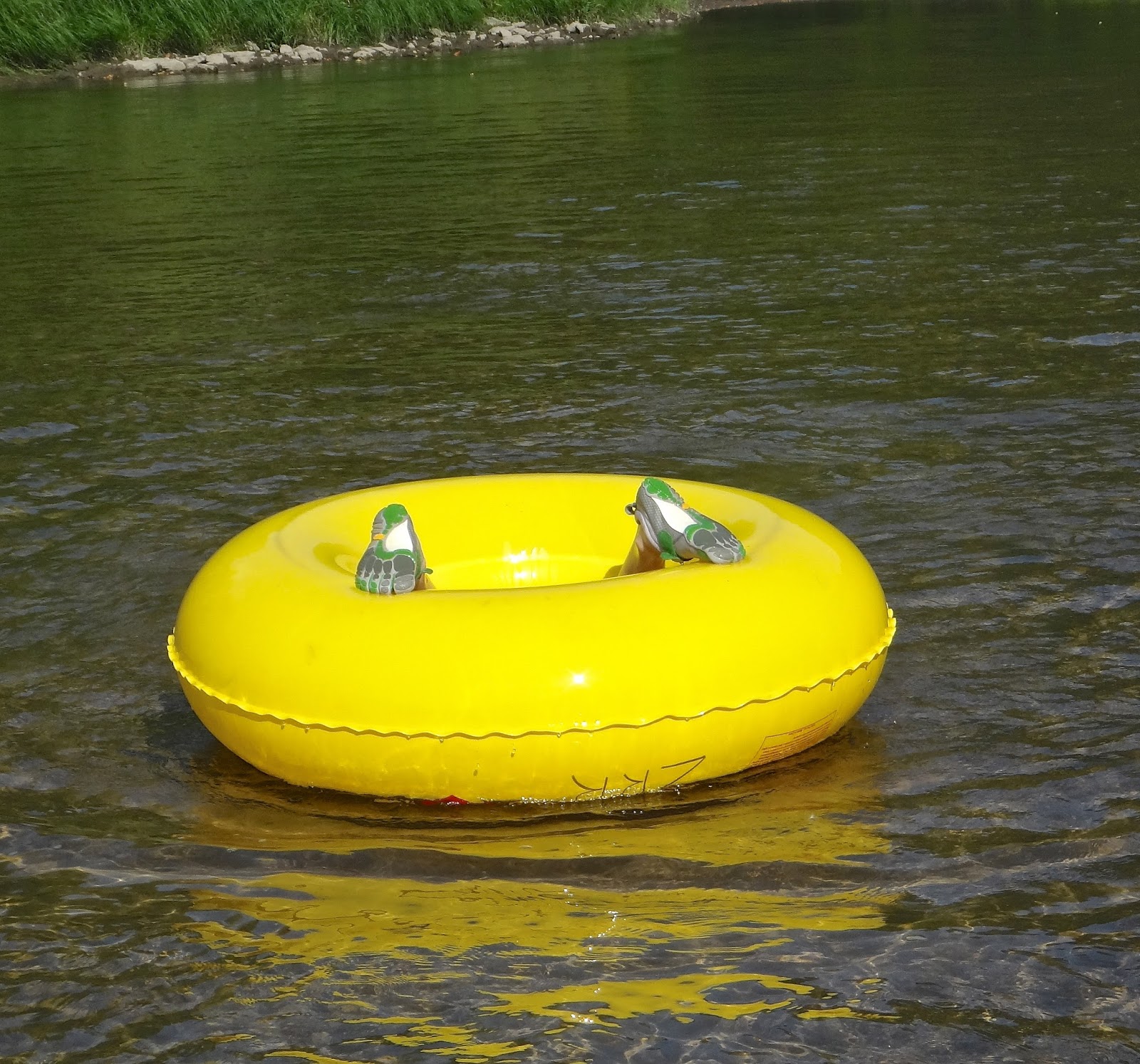 Russman's spot Tubing the Zumbro River