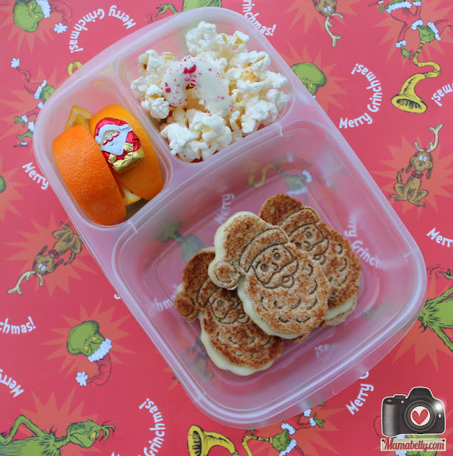 Cindy Lou Who and the Grinch Bento  Christmas food, Easy lunch boxes, Easy  vegan lunch