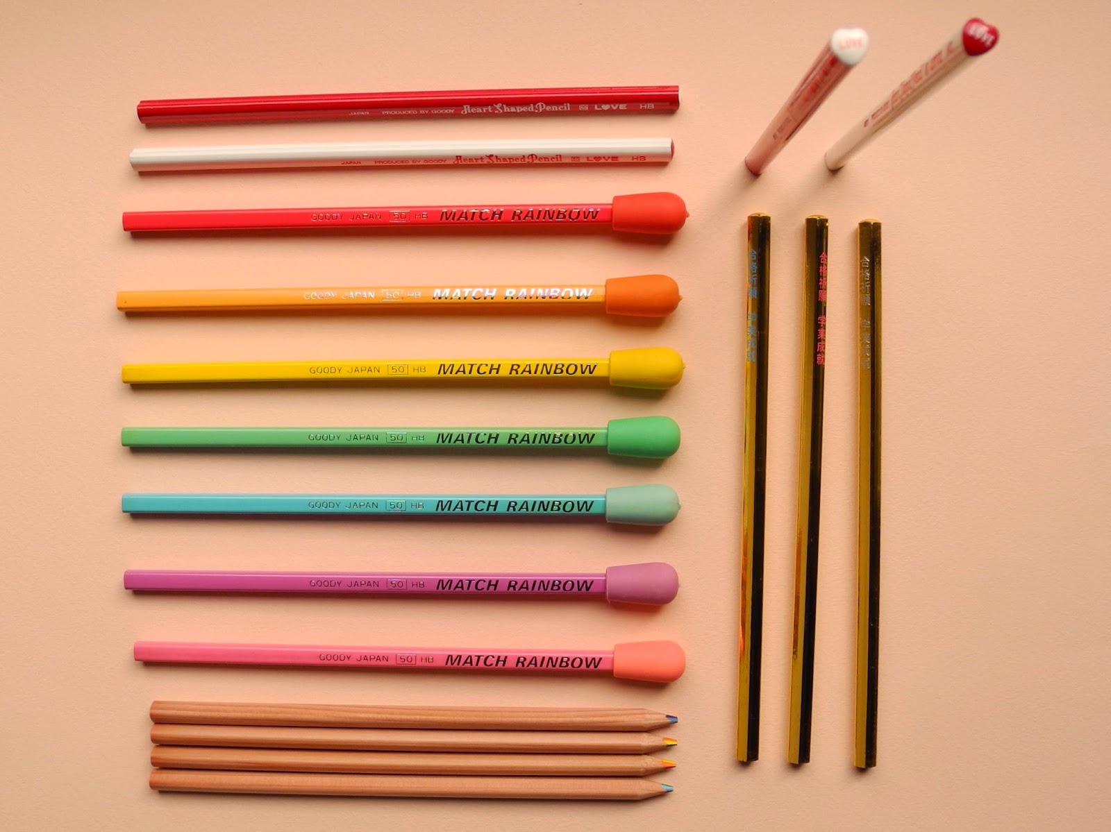 paper pastries Shop Update Japanese Pencils