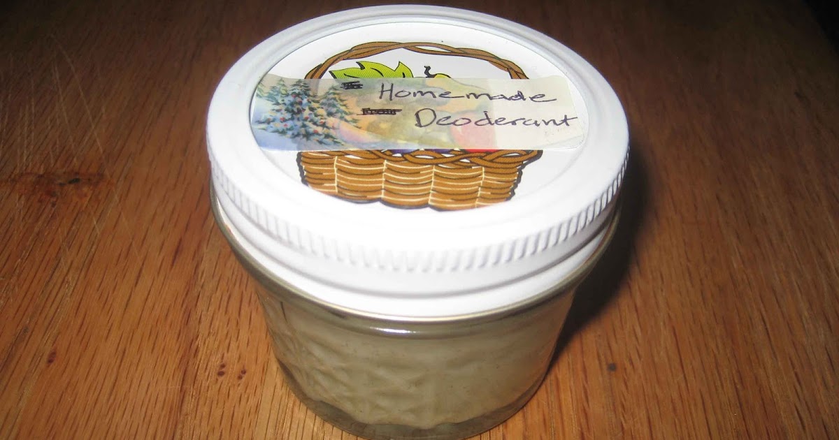 Natural Homemade Mama Homemade Probiotic Deodorant