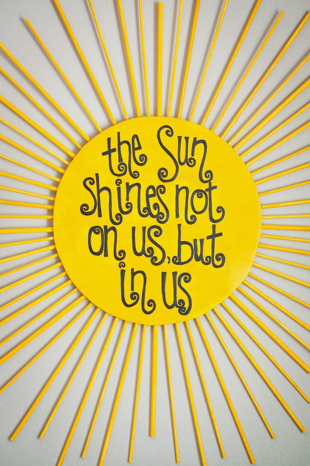 Mommyality Diy Nursery Decor Sunshine And Elephants