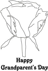 Grandparents Day Printable Coloring Pages : Let's Celebrate!