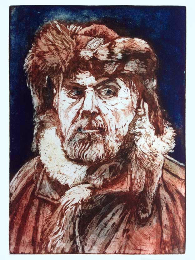 Rebecca Wright's Drawing Blog Etchings of elder vikings