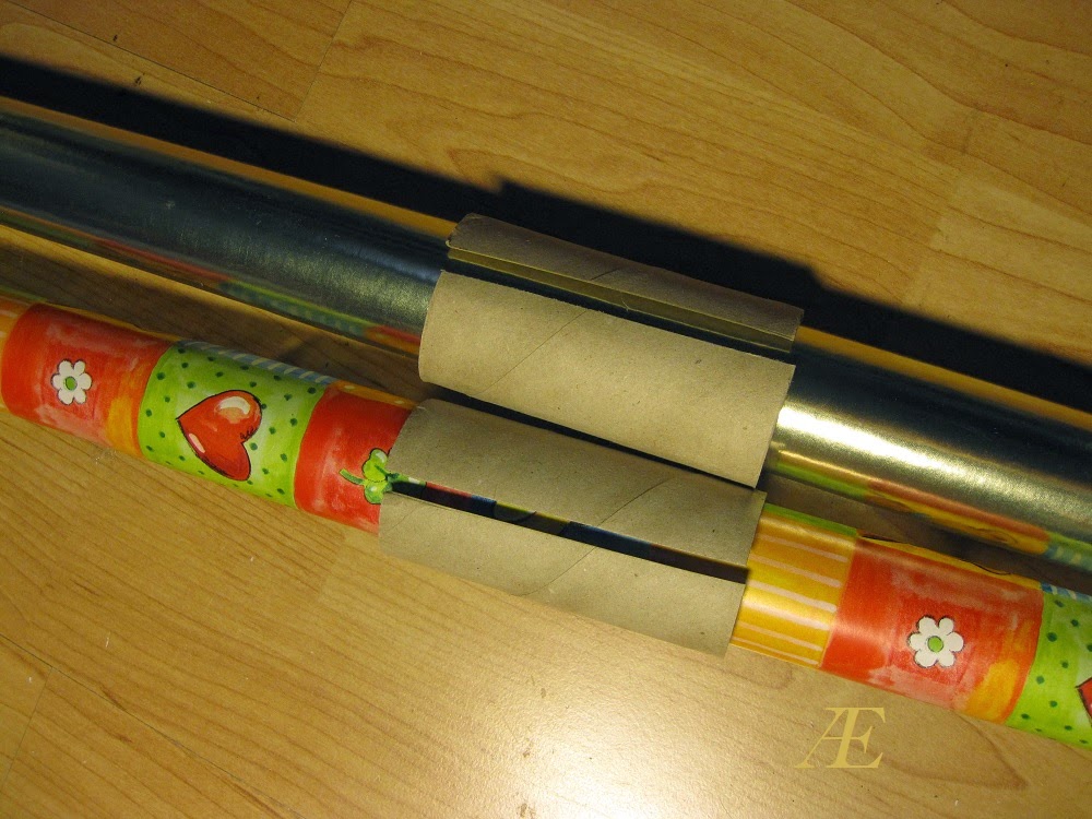 Gavepapir Holder til gavepapir, life hack